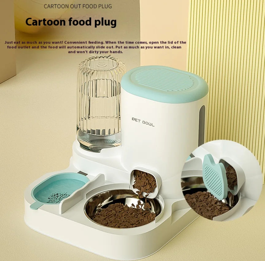 Compact design of the Automatic Cat Water Fountain fits seamlessly in any home decor.