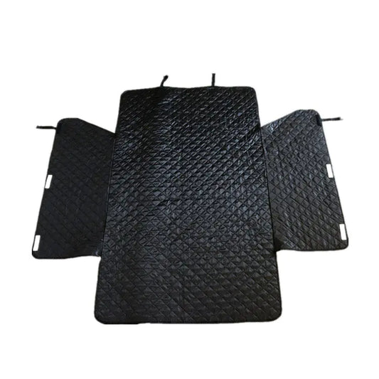 Car Trunk Pet Mat for Dogs - Quilted and Waterproof, providing a cozy resting space for pets in the car.